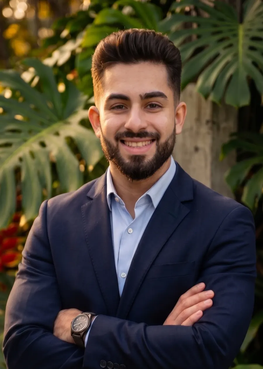 Retrato profissional de Dr. Matheus Abdalla, médico da Clínica Renasce
